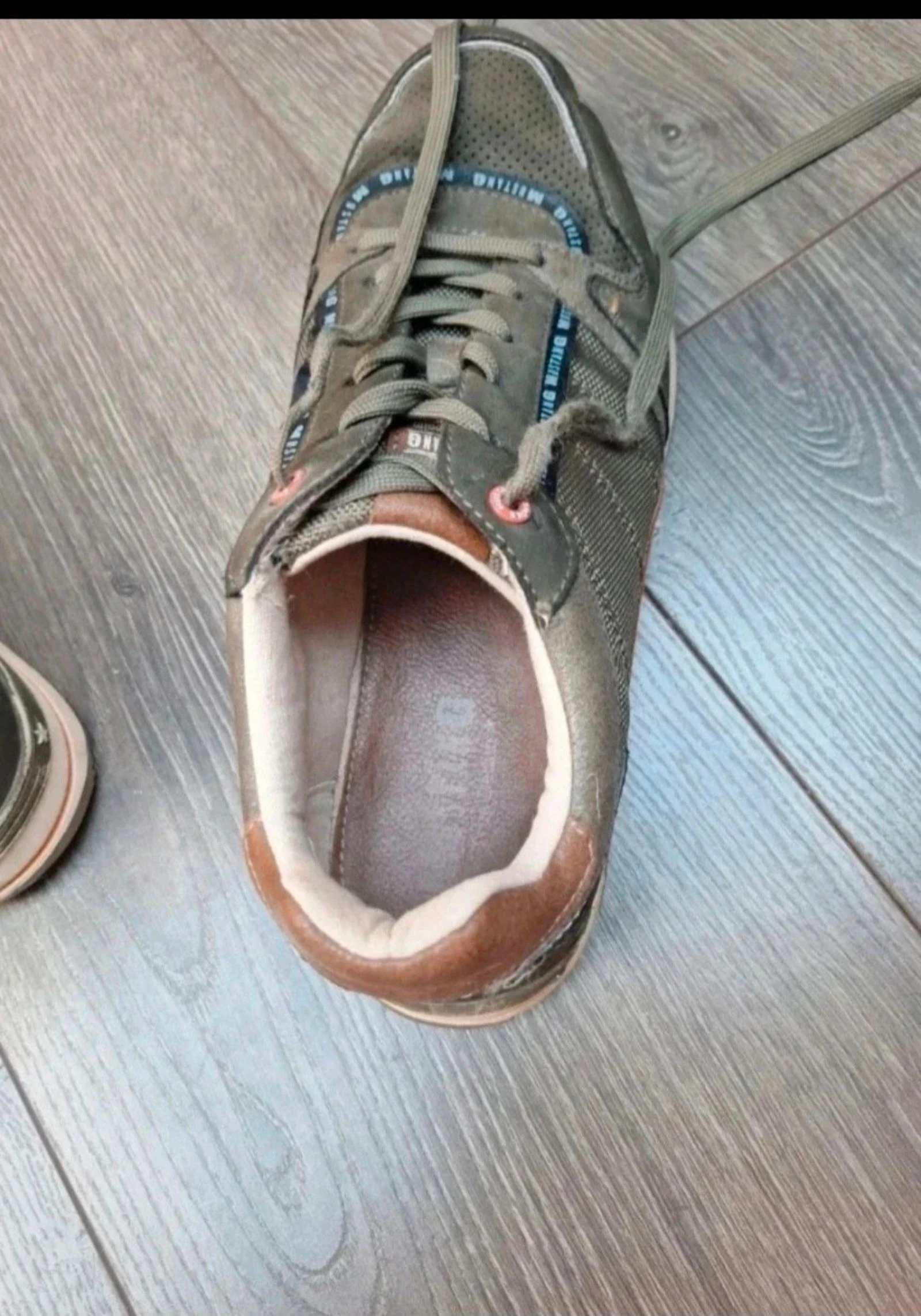 Mustang sneakers size 43 | men's shoes | casual | green/brown – photo 4